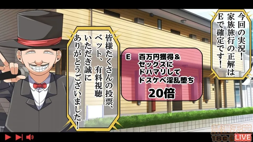 全彩调教本子h里番全彩无码実况!NTR家族旅行家族にばれずにセックスできたら100万円