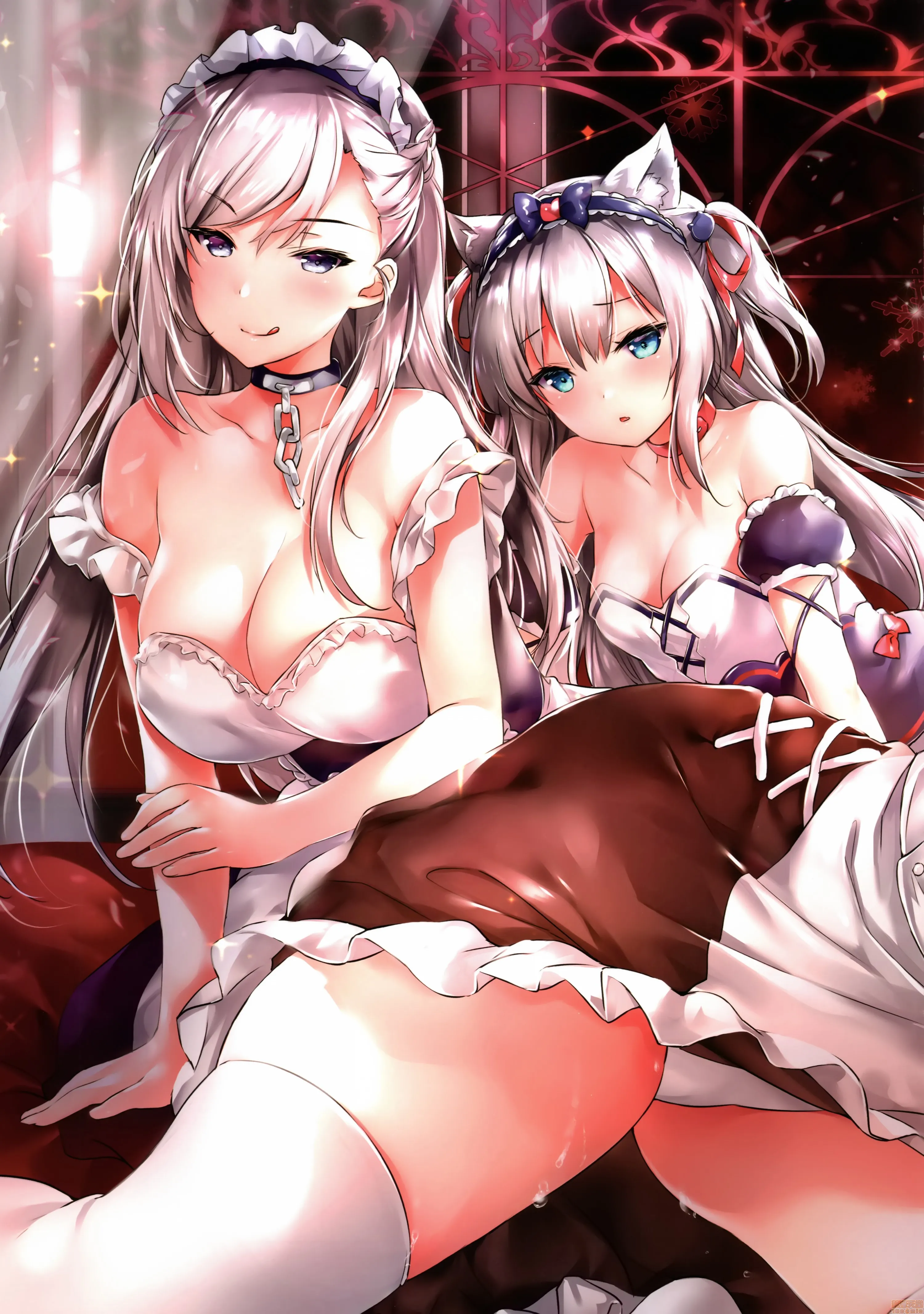 工口无翼乌全彩触手(COMIC1☆16)Scorpius(アズールレーン)