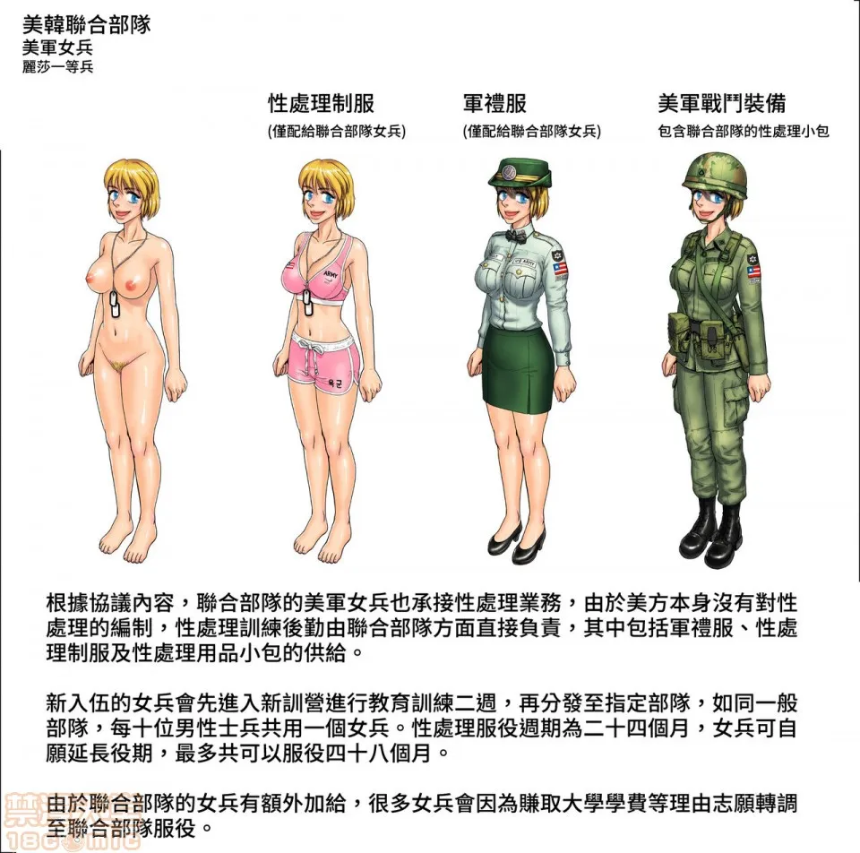 工口无翼乌全彩触手女兵地狱Helloffemalesoldier