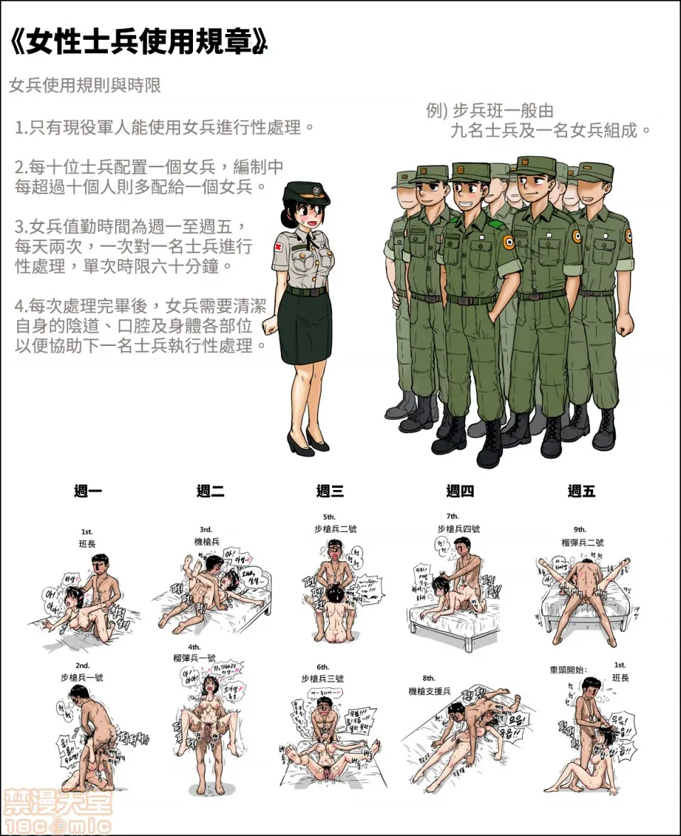 工口无翼乌全彩触手女兵地狱Helloffemalesoldier