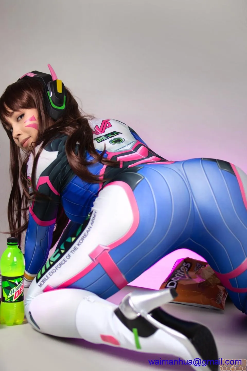 无翼乌之口番工番全彩D.Va(Overwatch)