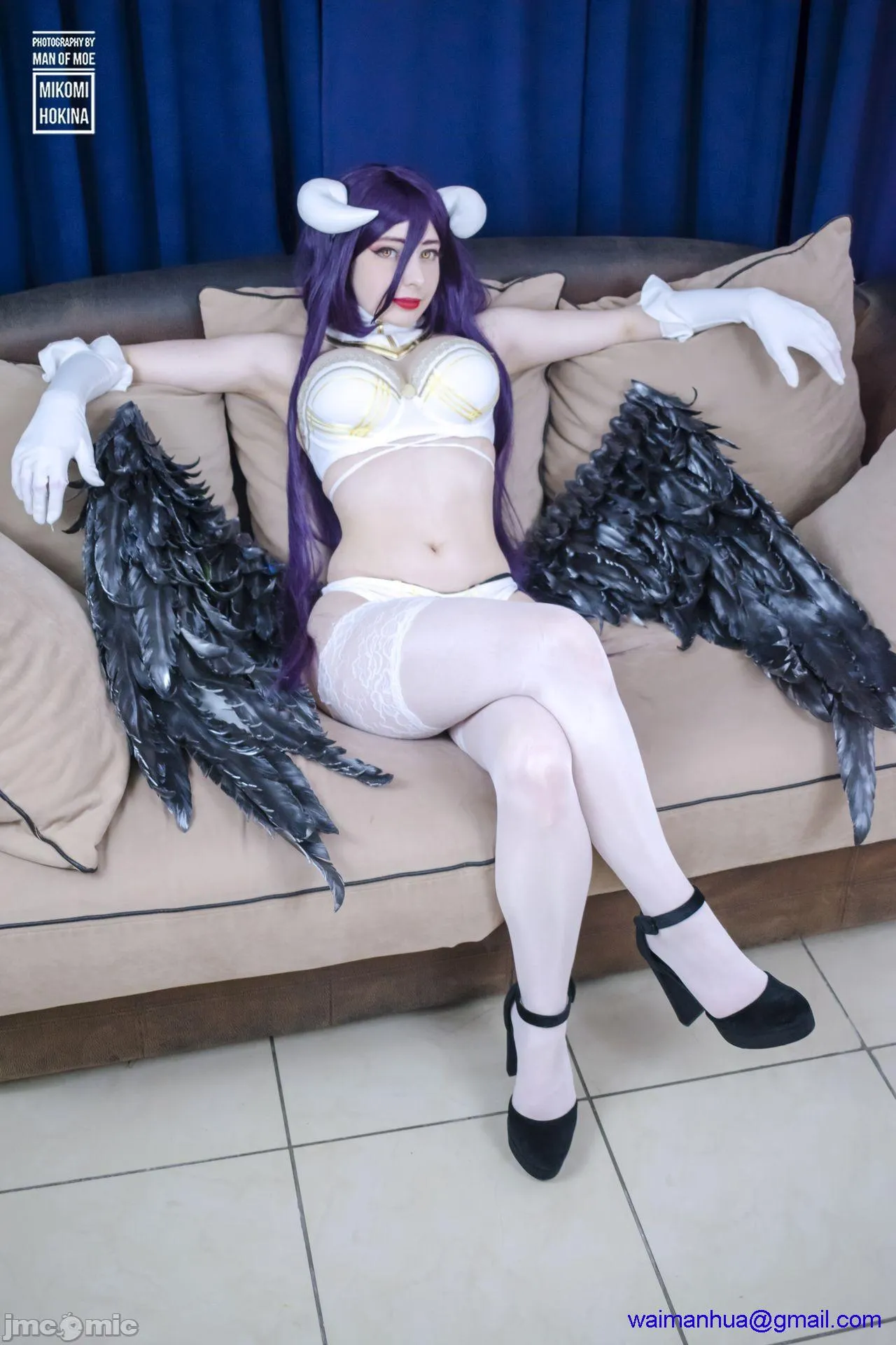 无翼乌工口里番无色无遮挡MikomiHokina-AlbedoLingerie(Overlord)