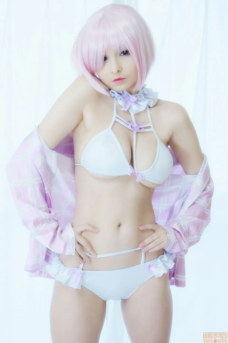 无翼乌全彩工囗侵犯本子hMashuKyrielightcosplaybyHidoriRose