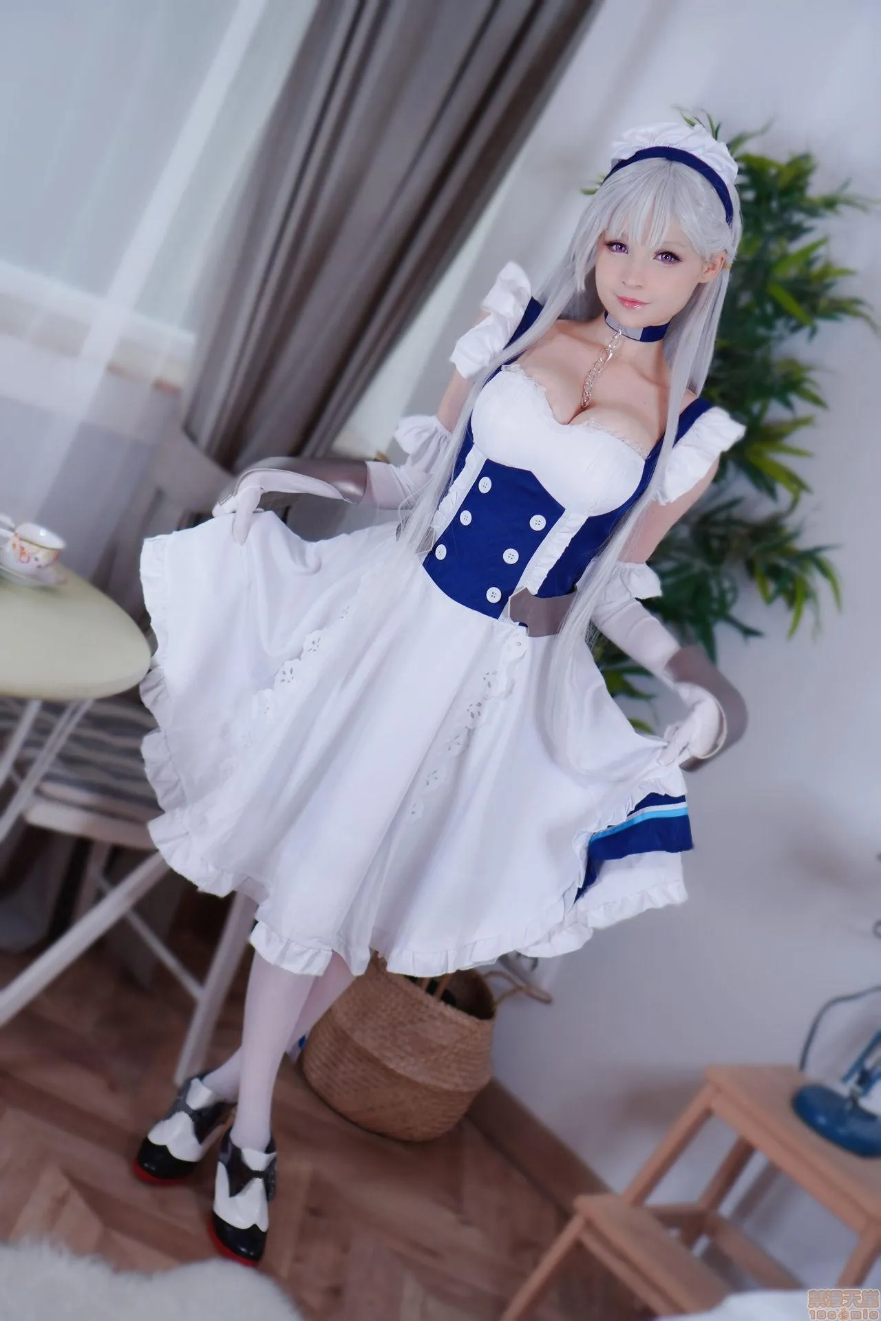 无翼乌之工口全彩无遮挡里番HidoriRose-Belfastcosplay