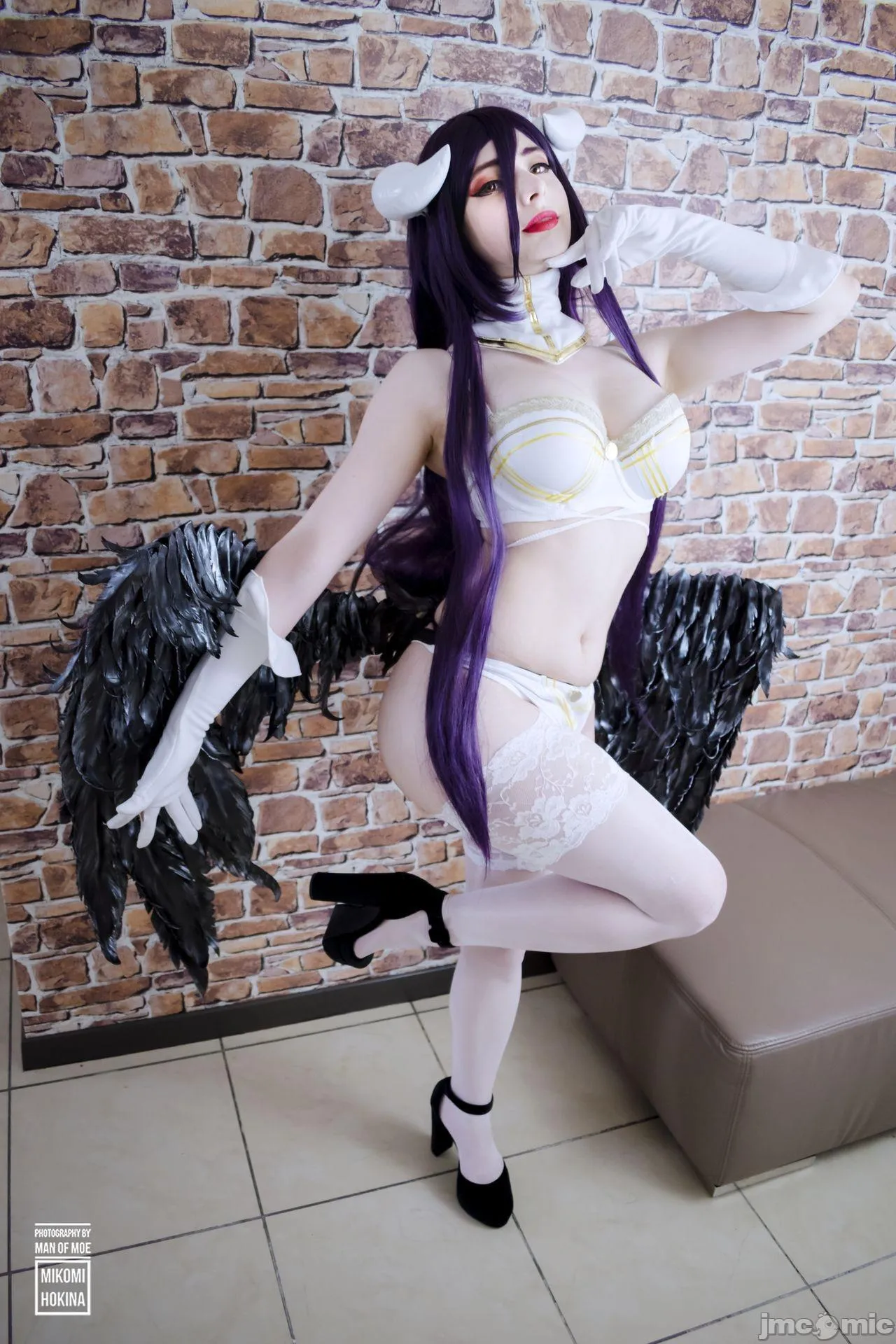 无翼乌工口里番无色无遮挡MikomiHokina-AlbedoLingerie(Overlord)