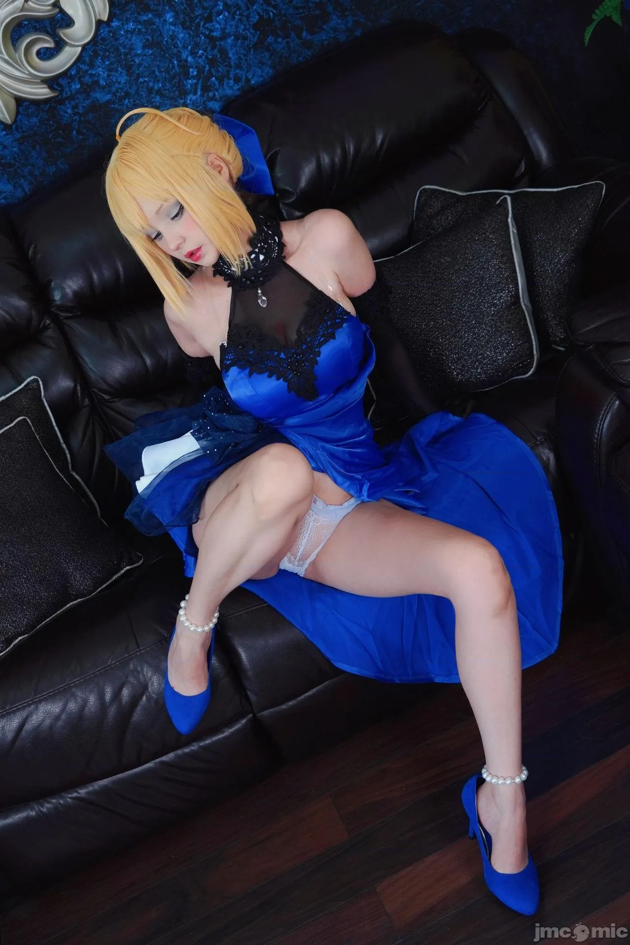 里番本子之HidoriRose-SaberBlueDressLingerie(Fate/staynight)