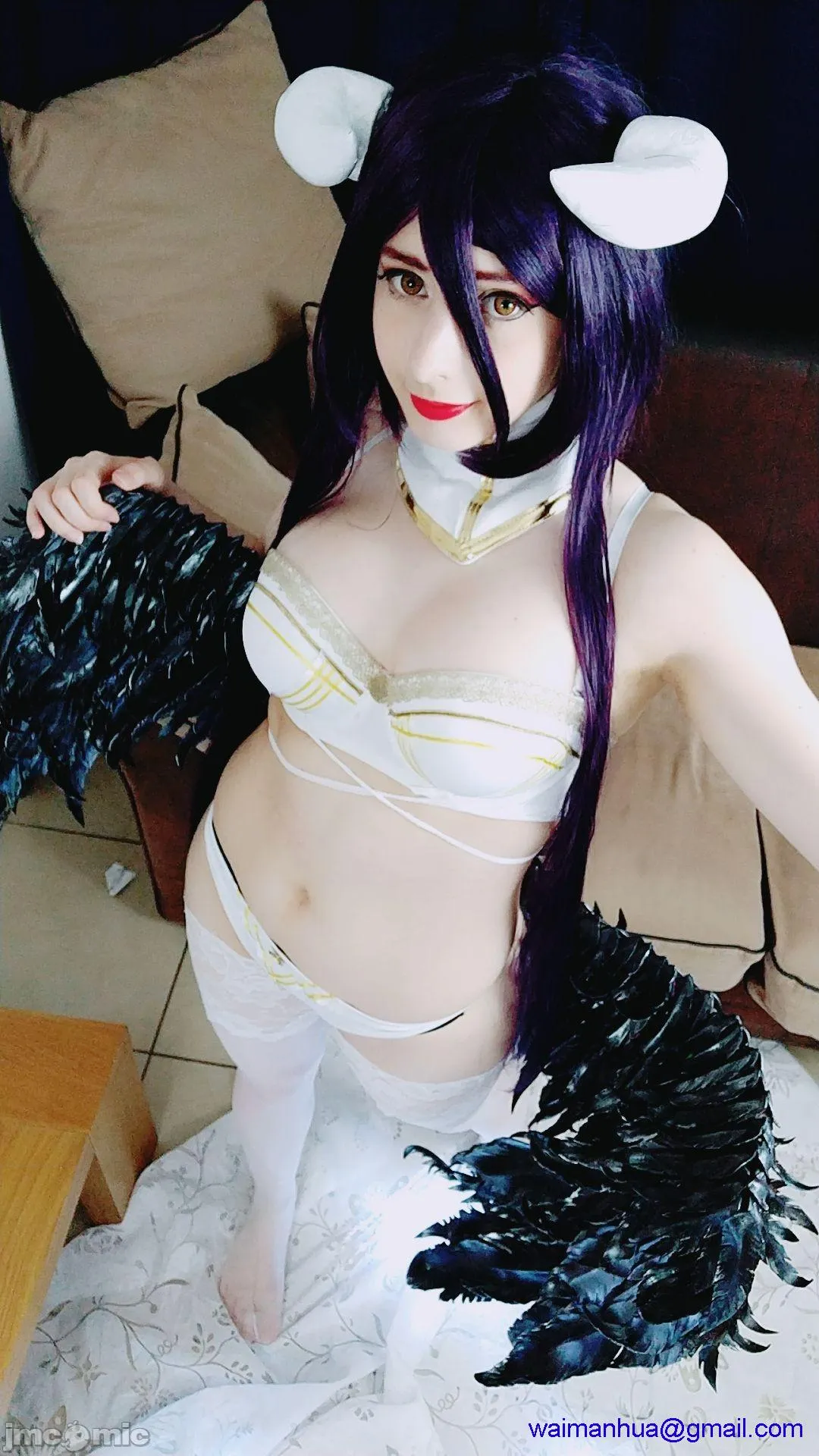 无翼乌工口里番无色无遮挡MikomiHokina-AlbedoLingerie(Overlord)