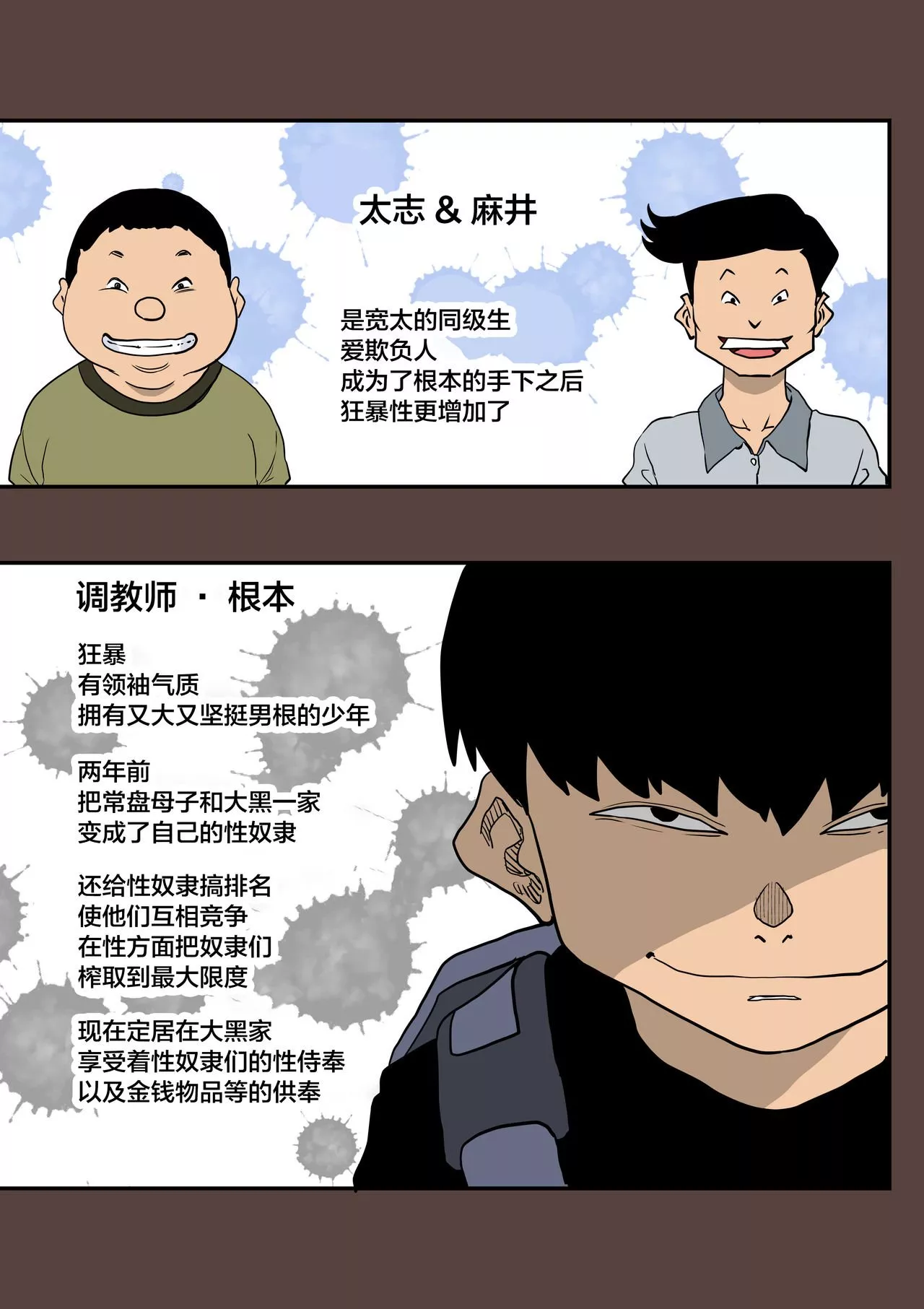 妖气全彩少女漫画之全员失格结尾处·两年后的重逢性奴隶父子的母子交配